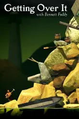 Getting Over It with Bennett Foddy game