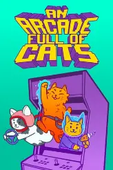 An Arcade Full of Cats game